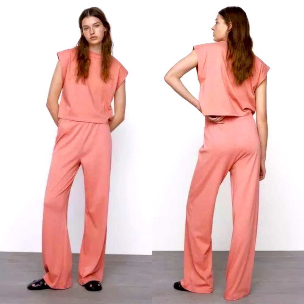Zara cotton 2 piece set